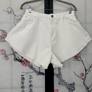 Pinko Denim Calma Butterfly Shorts Size 30